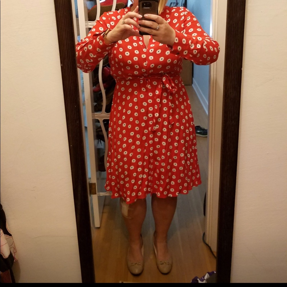 Boden tie dress